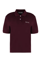 Load image into Gallery viewer, Logo embroidery cotton-piqué polo shirt
