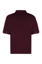 Load image into Gallery viewer, Logo embroidery cotton-piqué polo shirt
