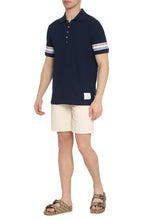 Load image into Gallery viewer, Short sleeve cotton polo shirt
