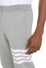 Carica l'immagine nel visualizzatore di Gallery, Track-pants in cotone stretch
