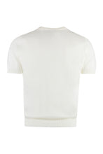 Load image into Gallery viewer, Cotton short sleeve sweater
