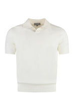 Load image into Gallery viewer, Knitted cotton polo shirt
