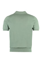 Load image into Gallery viewer, Knitted cotton polo shirt
