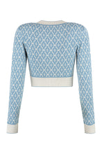Load image into Gallery viewer, Jacquard knit cardigan

