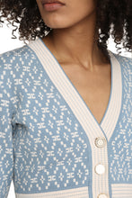 Load image into Gallery viewer, Jacquard knit cardigan
