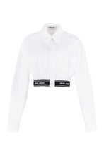 Carica l'immagine nel visualizzatore di Gallery, Camicia in cotone con collo button-down
