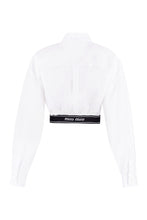 Carica l'immagine nel visualizzatore di Gallery, Camicia in cotone con collo button-down
