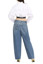 Carica l'immagine nel visualizzatore di Gallery, Camicia in cotone con collo button-down
