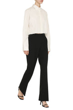 Load image into Gallery viewer, Cropped poplin shirt
