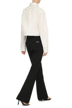 Load image into Gallery viewer, Cropped poplin shirt
