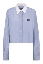 Carica l'immagine nel visualizzatore di Gallery, Camicia in cotone a righe
