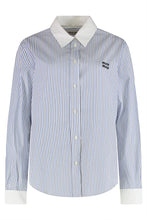 Load image into Gallery viewer, Striped cotton shirt
