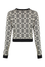 Load image into Gallery viewer, Jacquard knit cardigan
