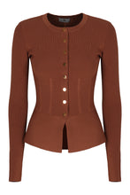 Load image into Gallery viewer, Sweater with jewel buttons
