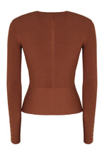 Load image into Gallery viewer, Sweater with jewel buttons
