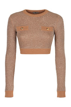 Carica l'immagine nel visualizzatore di Gallery, Top in maglia con paillettes
