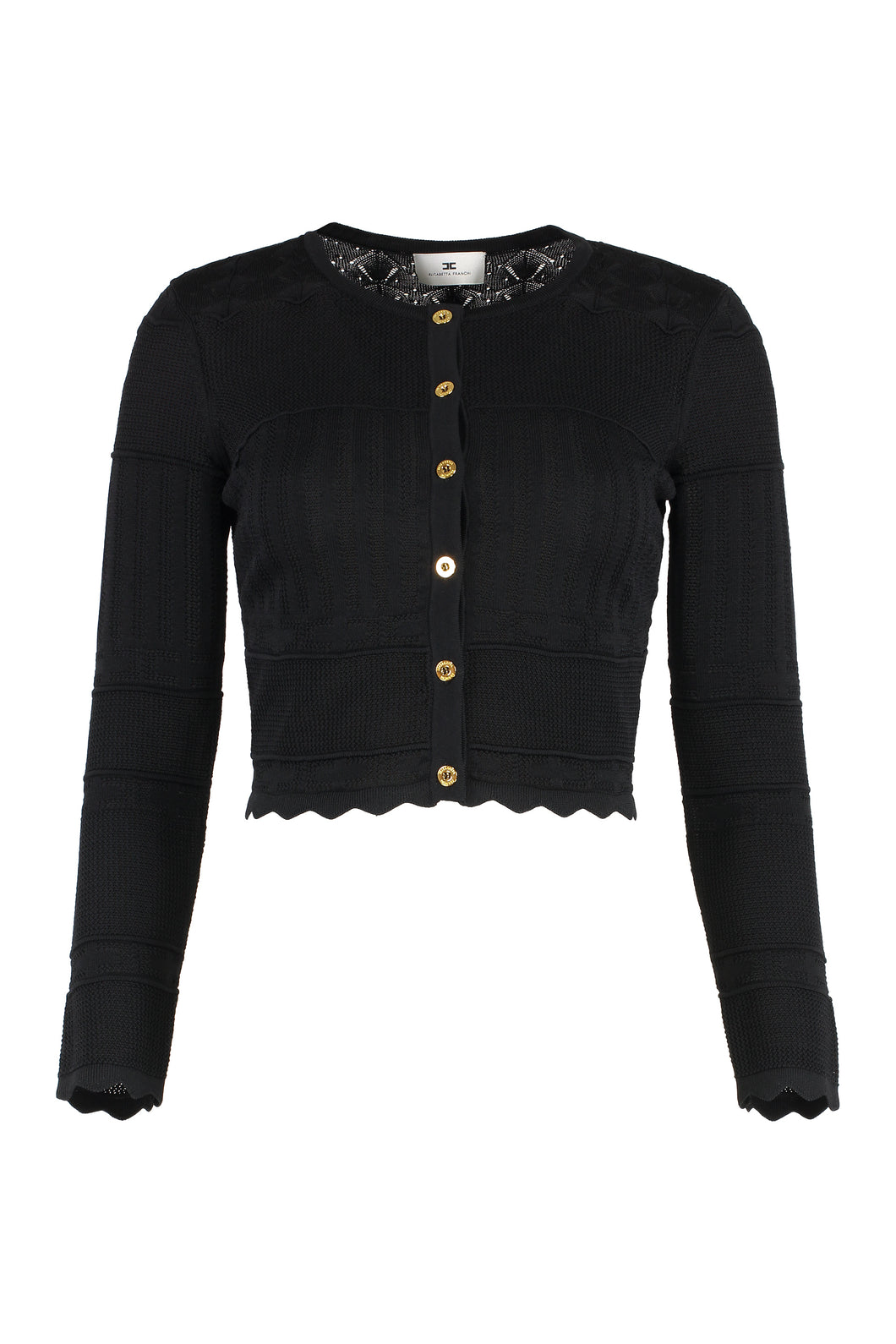 Cardigan in maglia lavorata