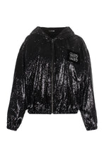Carica l'immagine nel visualizzatore di Gallery, Felpa full-zip in paillettes
