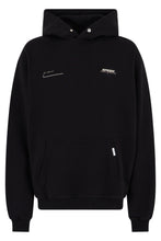 Load image into Gallery viewer, Black cotton hoodie
