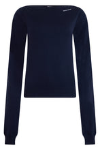 Load image into Gallery viewer, Virgin wool sweater with boat neck
