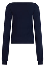 Load image into Gallery viewer, Virgin wool sweater with boat neck
