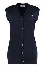 Carica l'immagine nel visualizzatore di Gallery, Gilet in maglia di lana
