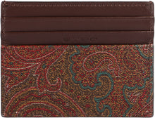 Load image into Gallery viewer, Paisley motif card holder
