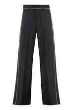 Carica l'immagine nel visualizzatore di Gallery, Pantaloni straight-leg in lana
