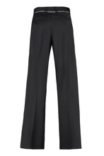 Carica l'immagine nel visualizzatore di Gallery, Pantaloni straight-leg in lana
