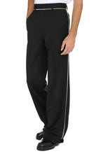 Carica l'immagine nel visualizzatore di Gallery, Pantaloni straight-leg in lana
