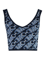 Carica l'immagine nel visualizzatore di Gallery, Crop top con logo
