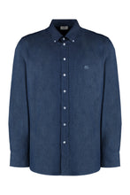 Carica l'immagine nel visualizzatore di Gallery, Camicia in cotone con collo button-down
