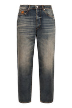 Carica l'immagine nel visualizzatore di Gallery, Jeans straight leg a 5 tasche
