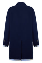 Load image into Gallery viewer, Single-breasted cotton poplin coat

