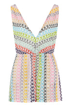 Carica l'immagine nel visualizzatore di Gallery, Tuta corta in maglia crochet
