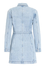 Carica l&#39;immagine nel visualizzatore di Gallery, Abito chemisier in denim
