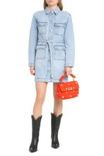 Carica l&#39;immagine nel visualizzatore di Gallery, Abito chemisier in denim
