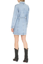 Carica l&#39;immagine nel visualizzatore di Gallery, Abito chemisier in denim
