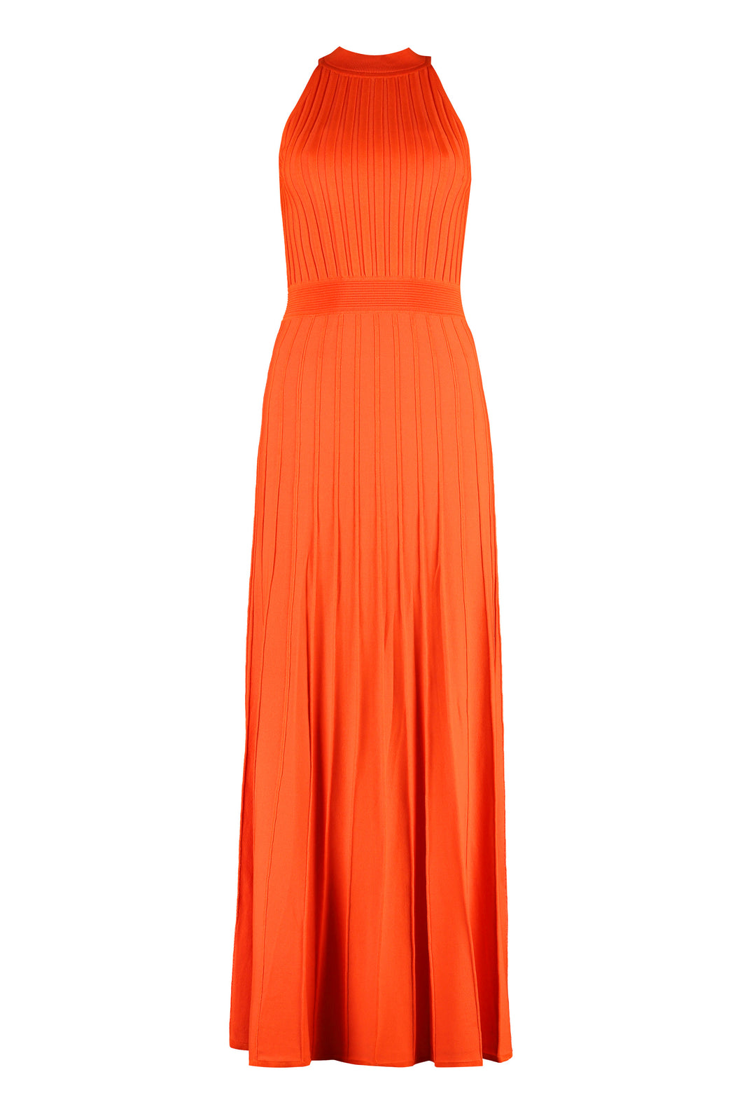 Abito in maglia a costine