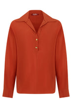 Carica l'immagine nel visualizzatore di Gallery, Camicia a Maniche Lunghe con scollo a V
