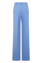 Load image into Gallery viewer, Straight and wide wool pants
