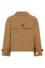 Load image into Gallery viewer, Double-breasted jacket in cotton and polyester blend
