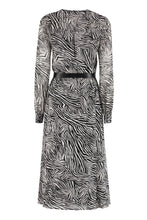 Carica l&#39;immagine nel visualizzatore di Gallery, Abito chemisier stampato
