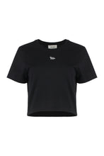 Carica l'immagine nel visualizzatore di Gallery, T-shirt girocollo in cotone
