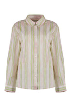 Carica l'immagine nel visualizzatore di Gallery, Camicia in cotone a righe

