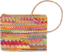 Load image into Gallery viewer, MW raffia clutch
