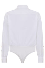 Carica l'immagine nel visualizzatore di Gallery, Camicia body in cotone
