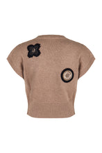 Carica l'immagine nel visualizzatore di Gallery, Maglia crop in lana e cachemire
