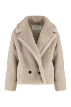Load image into Gallery viewer, Teddy coat made of alpaca and cashmere
