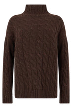 Carica l'immagine nel visualizzatore di Gallery, Maglione dolcevita in lana e cashmere
